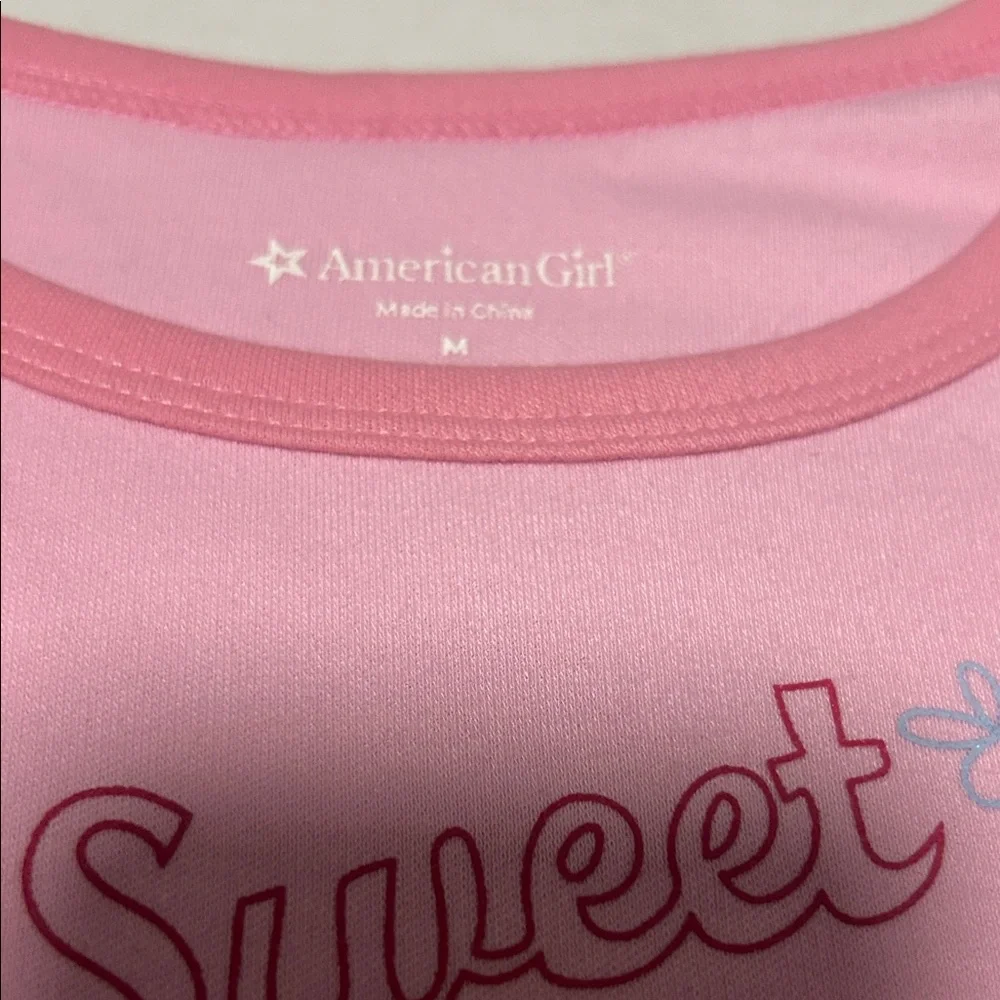 American Girl Pink Cupcake Pajama Set